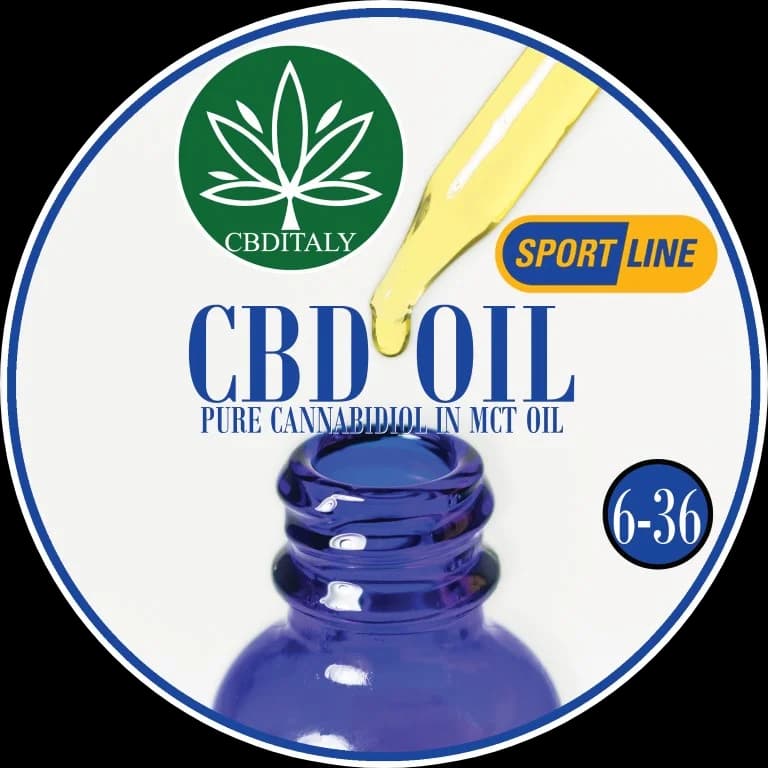 CBD 24%, MCT aliejus, be THC, SPORTLINE