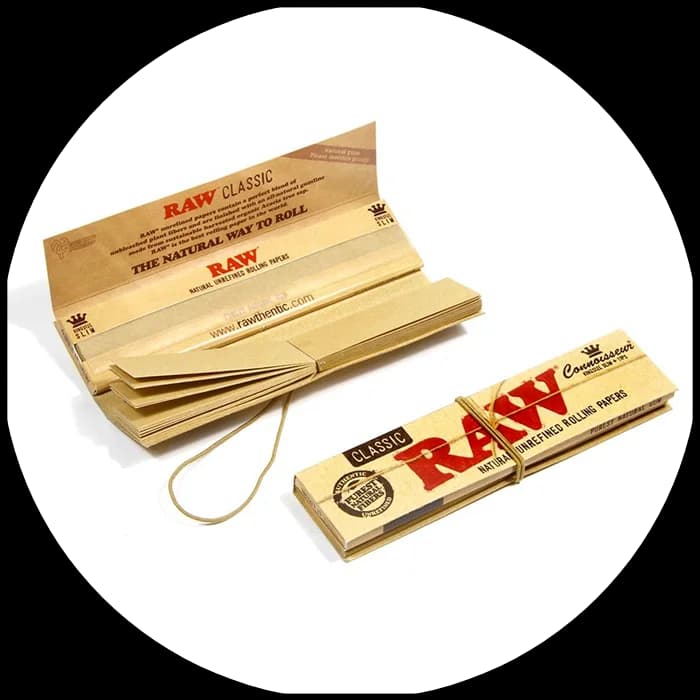 RAW Classic Connoisseur King Size + antgaliai