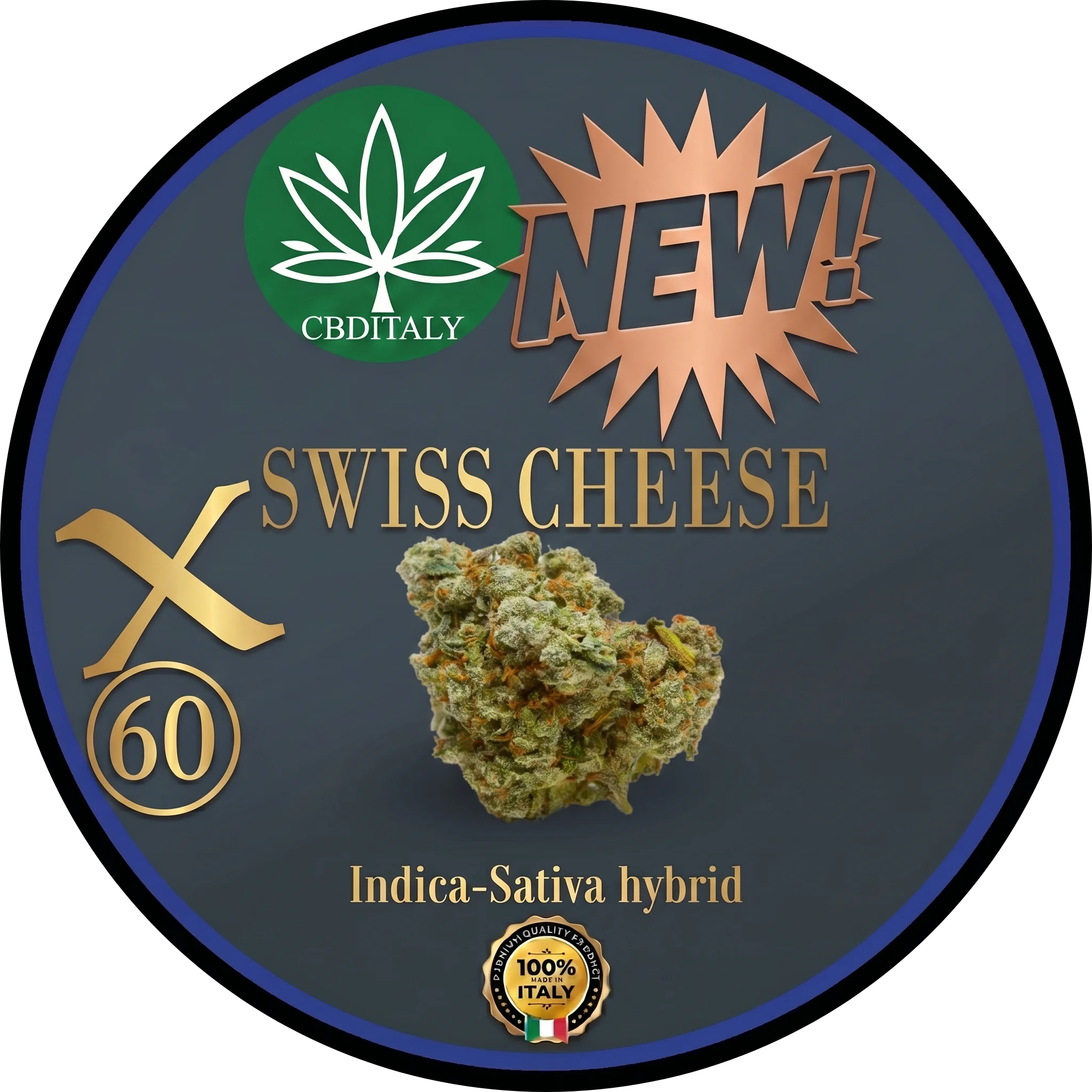 SWISS CHEESE X THCVO 60% | CBDITALY