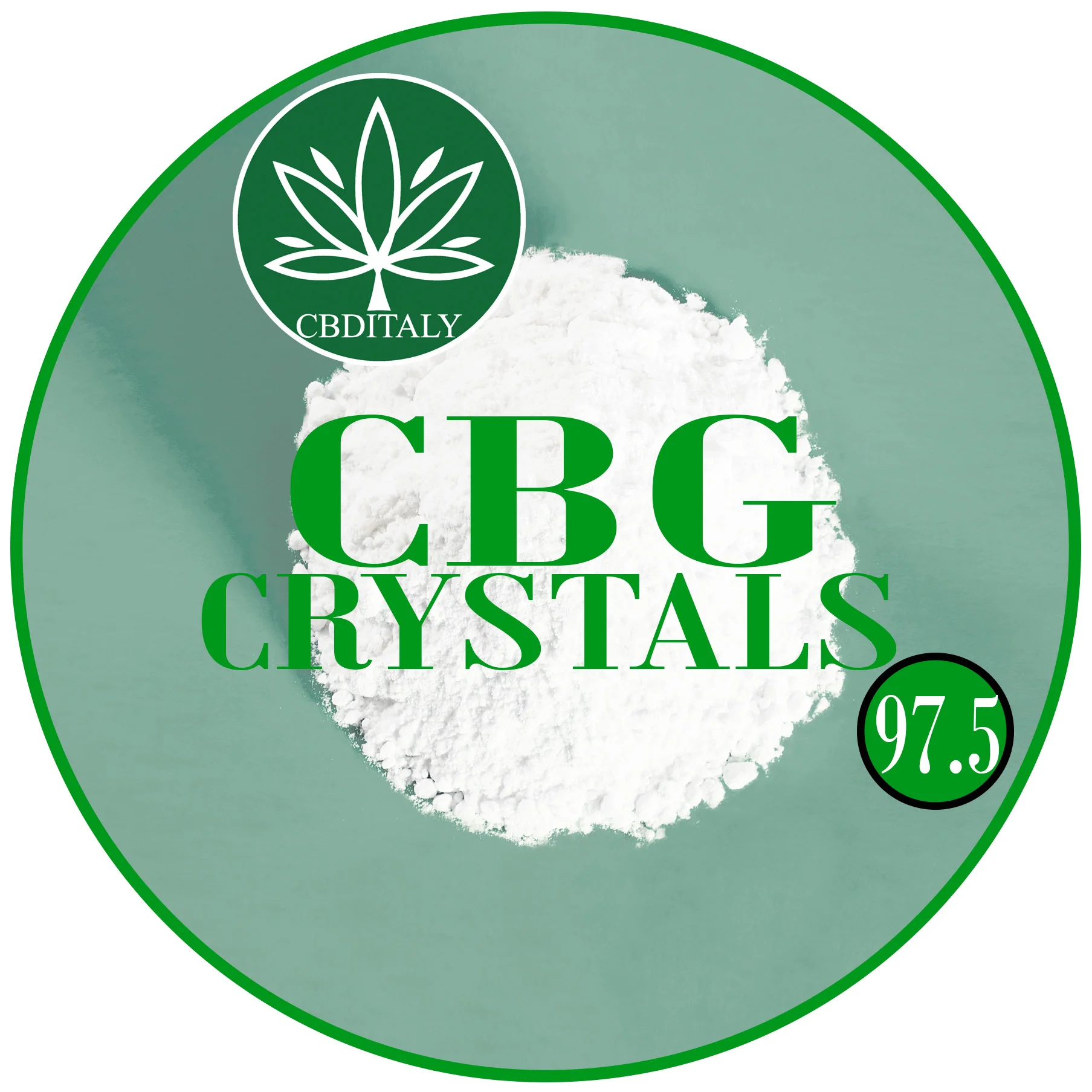CBG kristalai 97.5% grynas Kannabigerolis - CBG izoliatas 2g